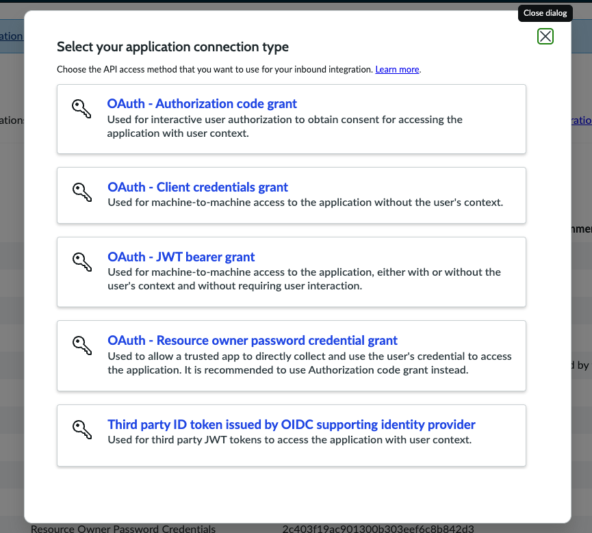 Create an OAuth API endpoint for external clients