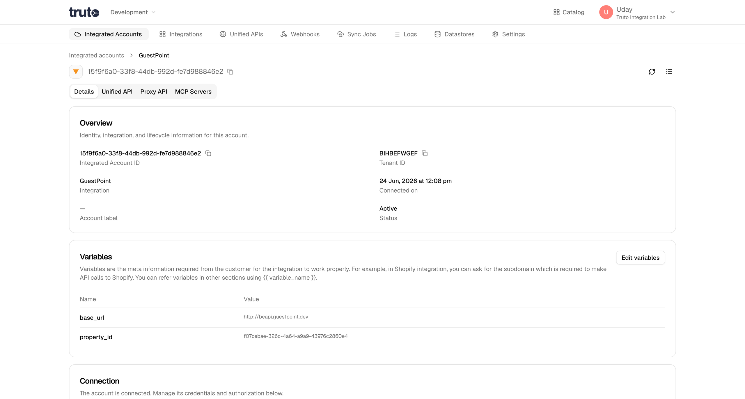 RapidForm - variables
