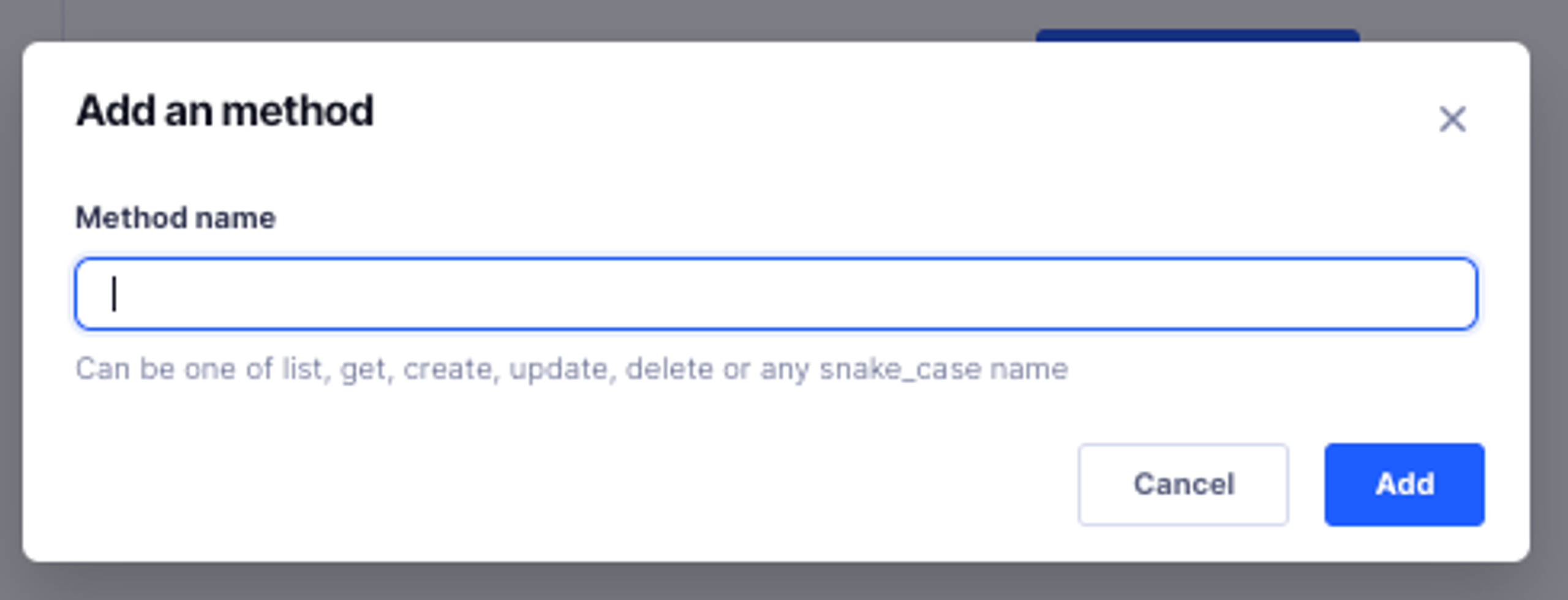 Add Method