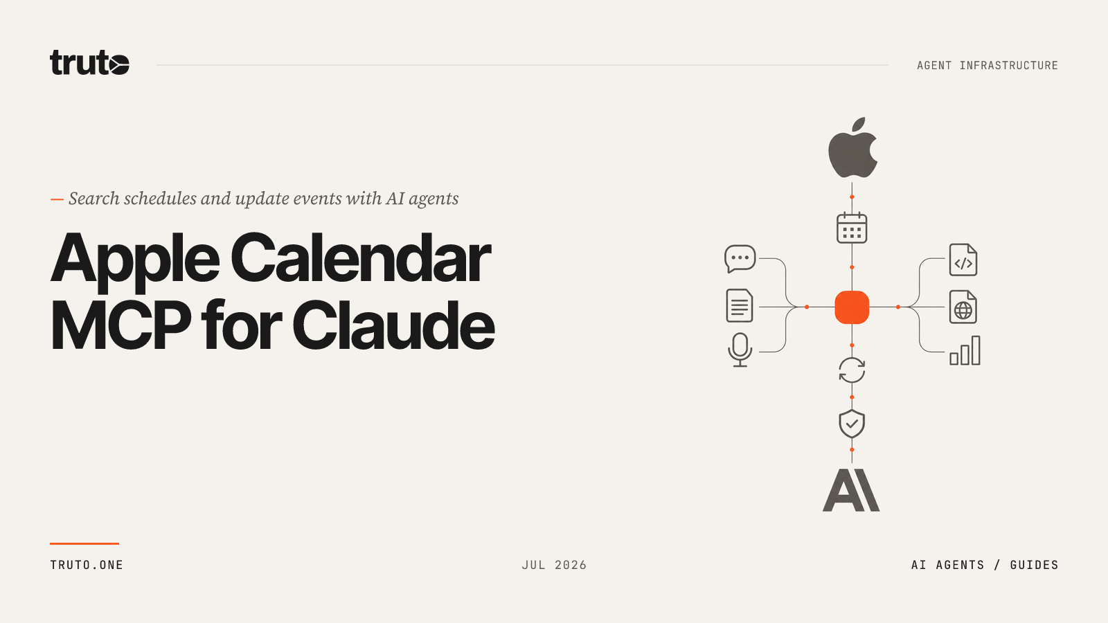 Connect Apple Calendar to Claude: Search Schedules & Update Events