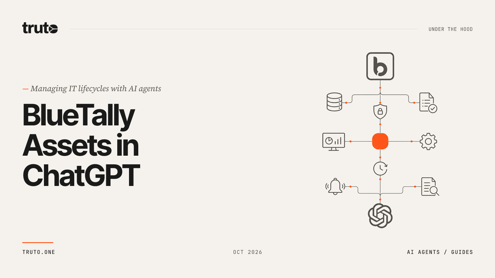 Connect BlueTally to ChatGPT: Manage Asset Lifecycles and Audits