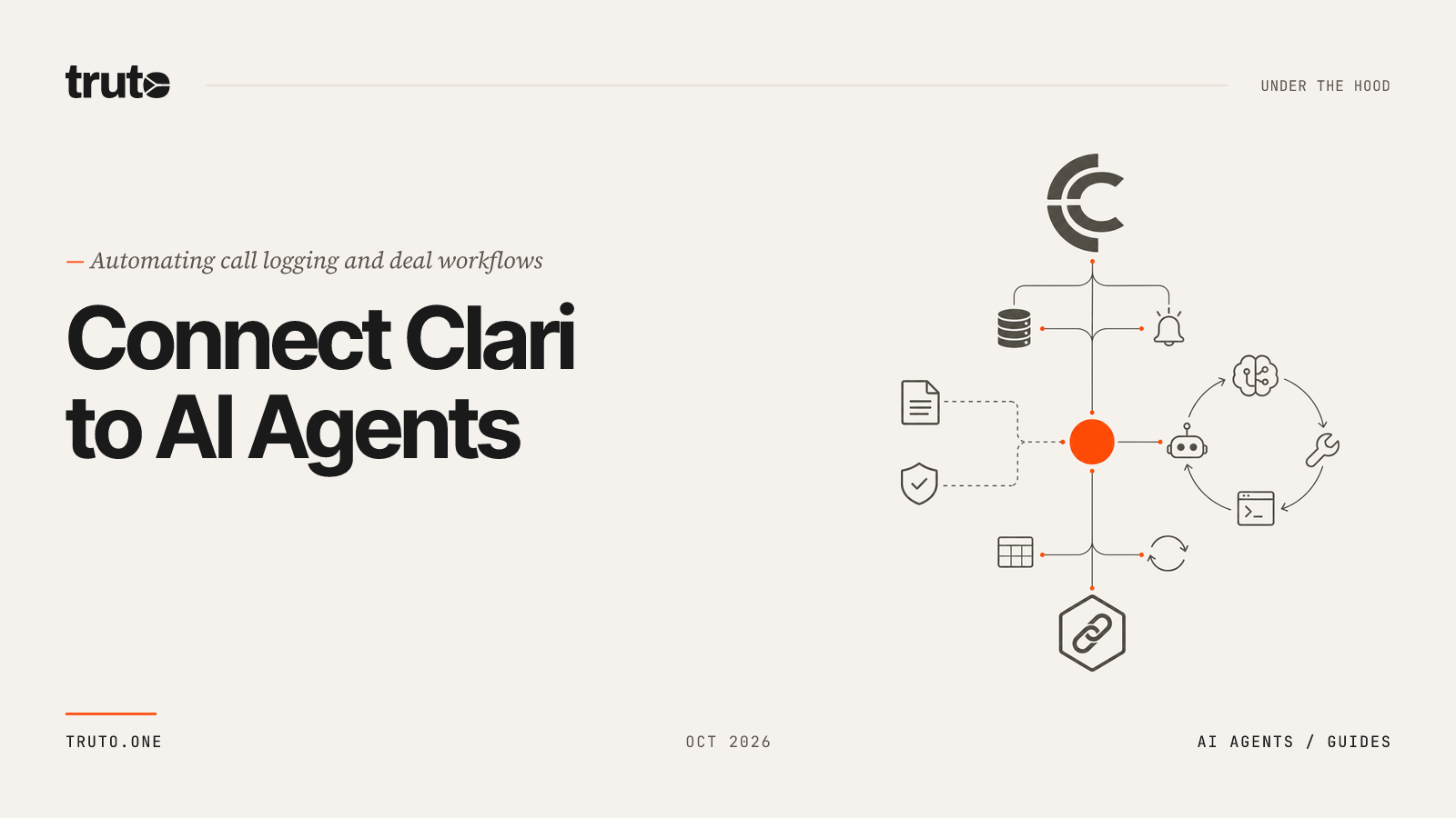 Connect Clari to AI Agents: Automate Call Logging and Deal Flows
