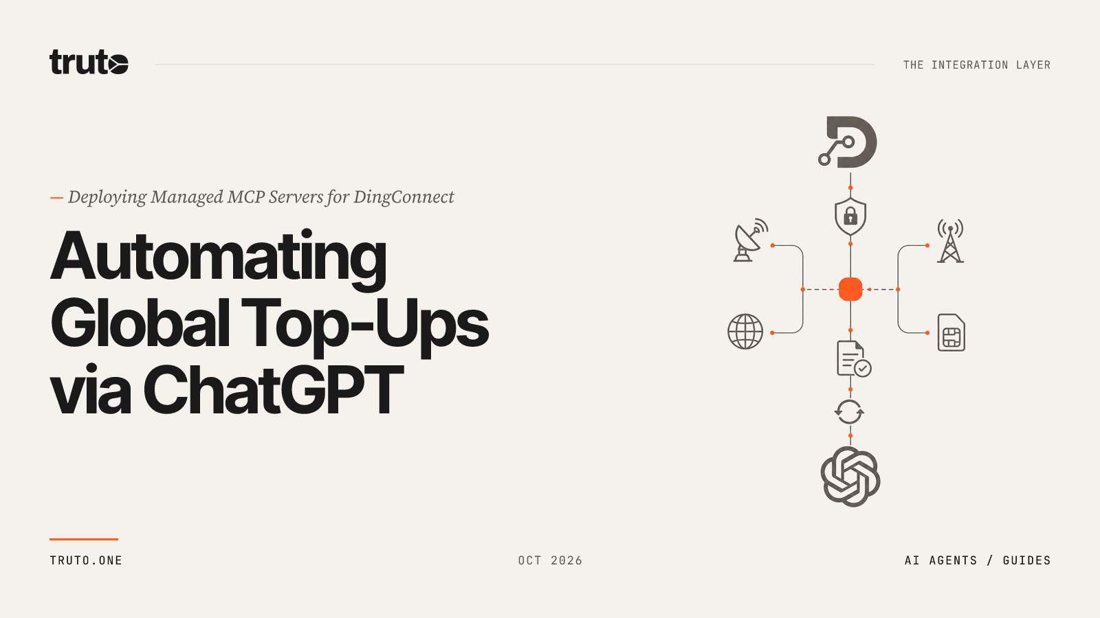 Connect DingConnect to ChatGPT: Automate Global Top-Ups & Bill Pay