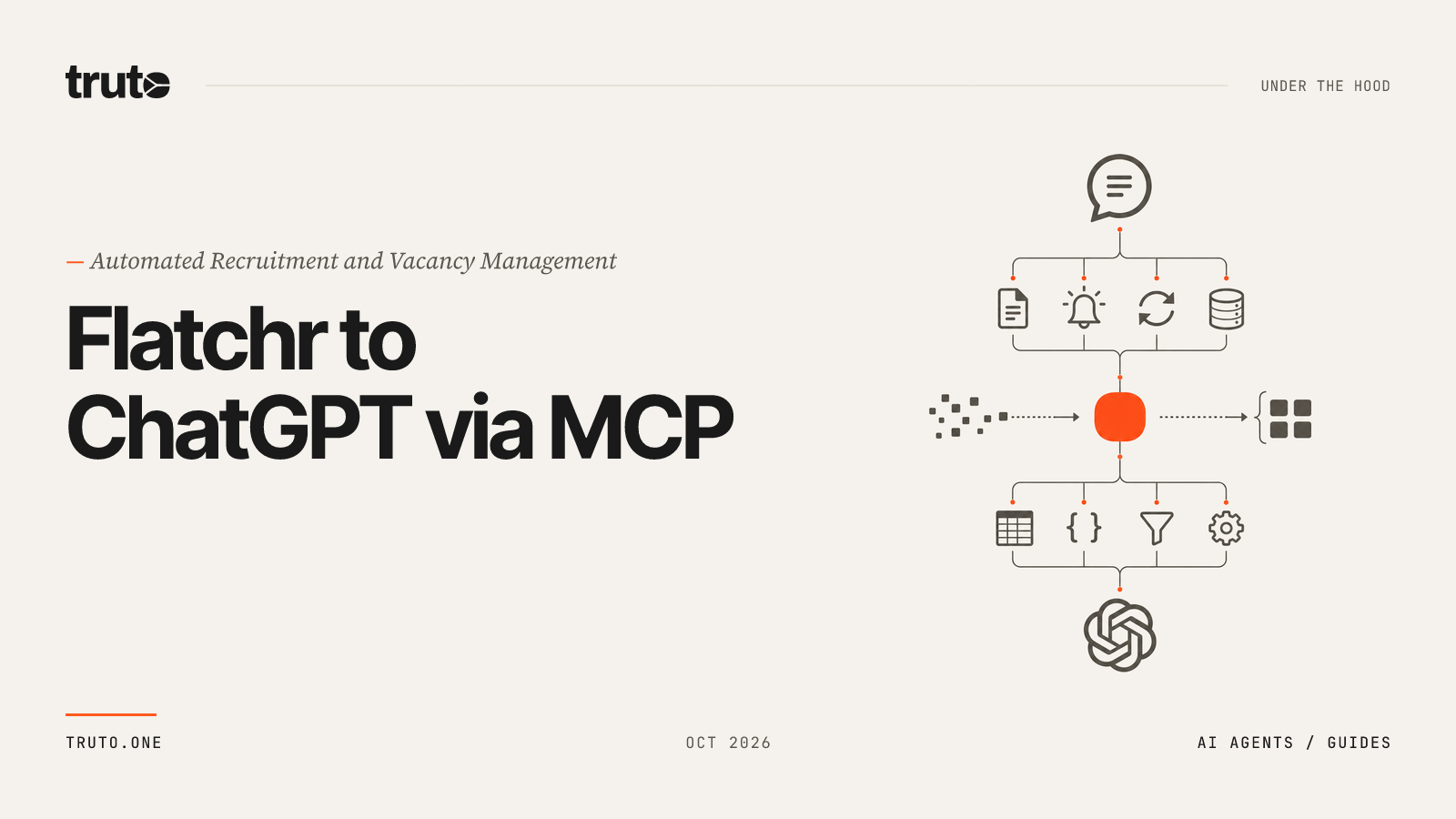 Connect Flatchr to ChatGPT: Manage Vacancies and Applicant Workflow