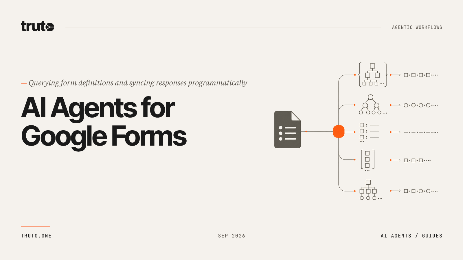 Connect Google Forms to AI Agents: Query Forms and Sync Response Data