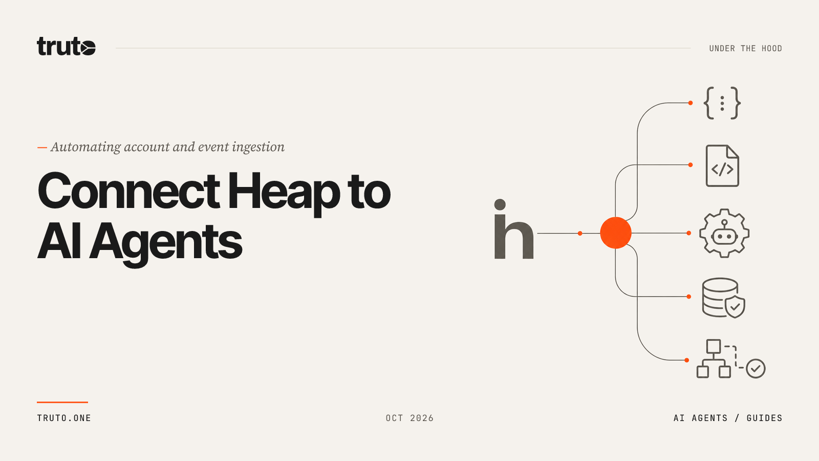 Connect Heap to AI Agents: Automate Account and Event Ingestion