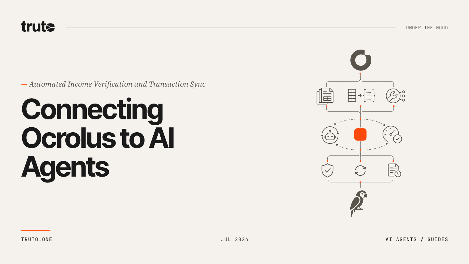 Connect Ocrolus to AI Agents: Sync Transactions & Verify Income