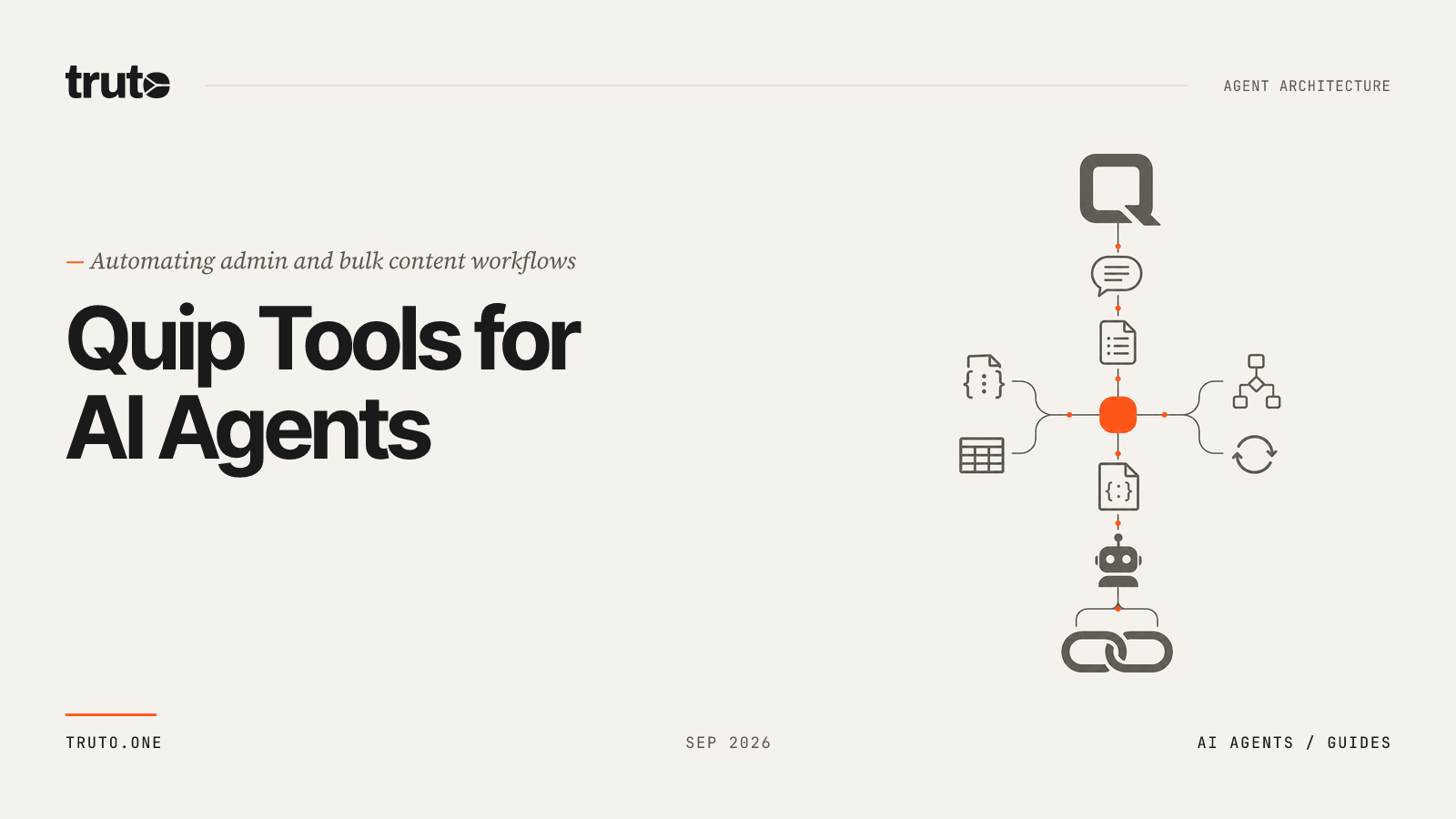 Connect Quip to AI Agents: Automate Admin and Bulk Content Workflows