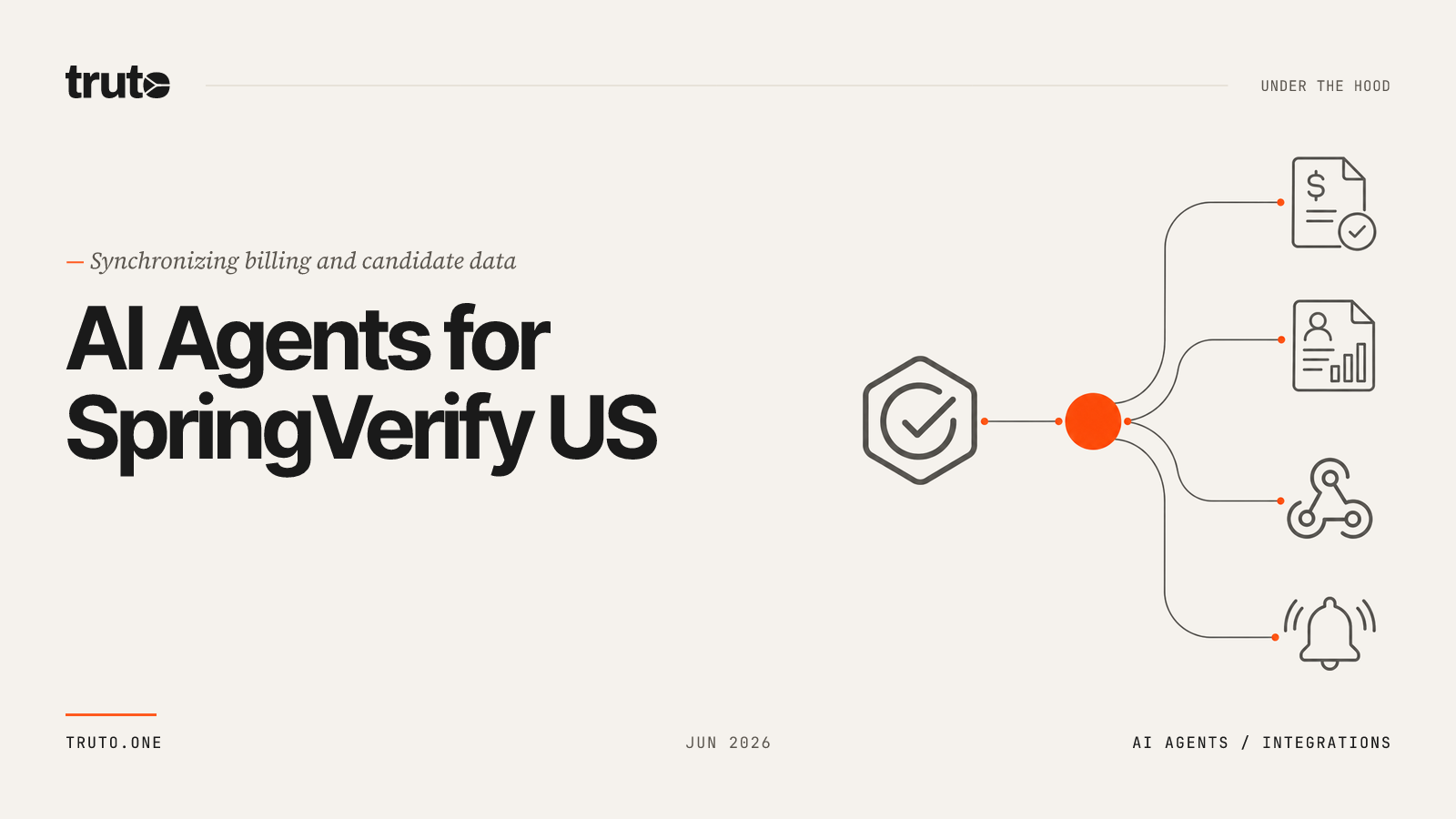 Connect SpringVerify US to AI Agents: Sync Billing and Candidate Data
