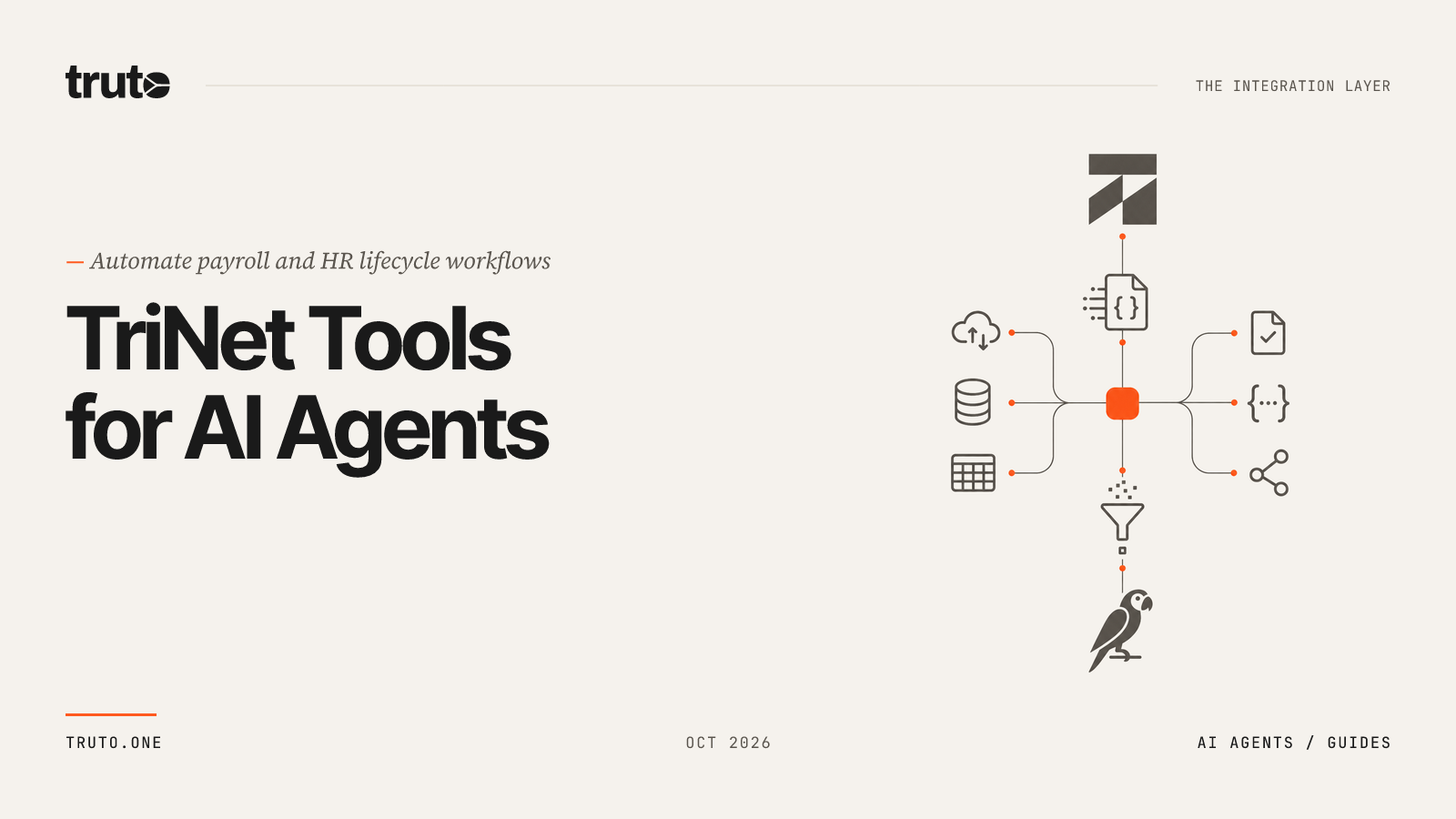 Connect TriNet to AI Agents: Automate Payroll and Lifecycle Workflows